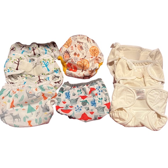 Accessories Cloth Baby Diaper Cover Bundle Multiple Sizes Thirsties